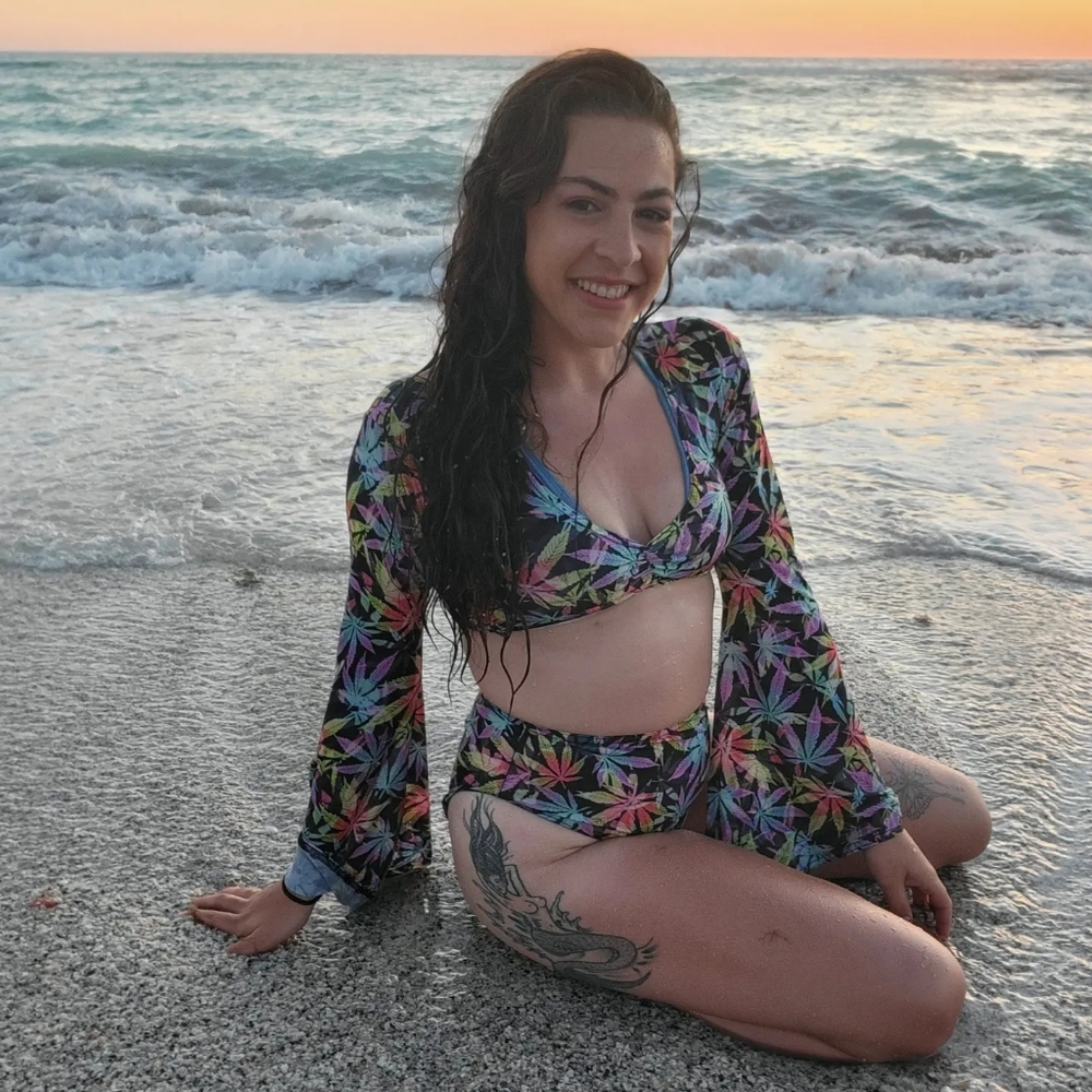 420 Rainbow Rave Outfit
